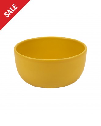 Bol ceramic pentru cereale, 14 cm, Mira Yellow - VILLACER